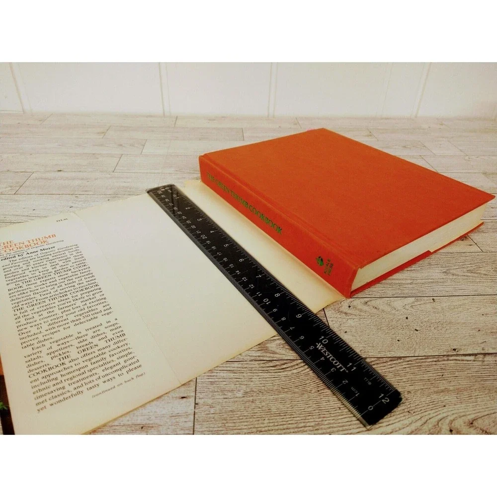 The Green‎ Thumb Cookbook Vtg 1977 HCDJ Organic Gardening Editors Veggies